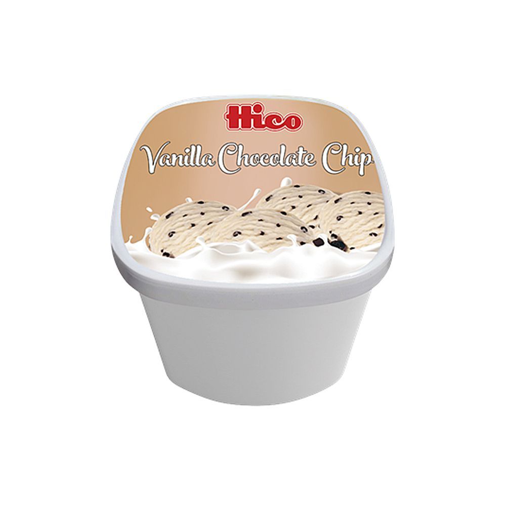 Hico Vanilla Chocolate Chip Ice Cream, 1.5 Liters - Main Image