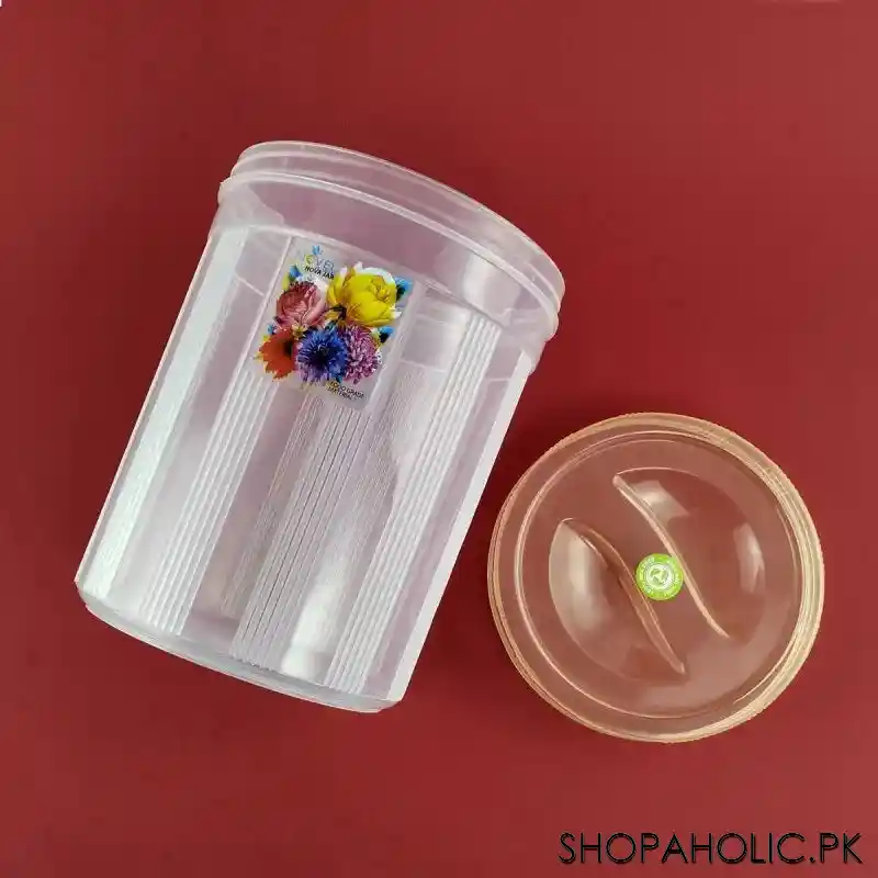 novel plastic airtight food storage nova jar image2