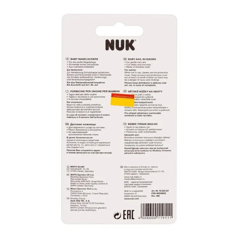 nuk baby nail scissors, 10256257 image4