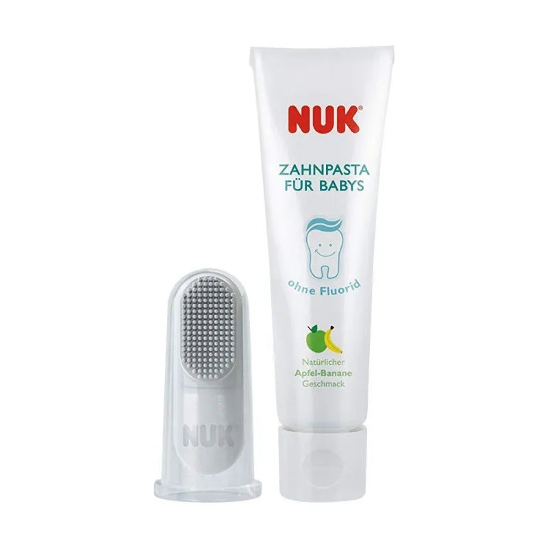 nuk baby tooth & gum cleaner set, 3 12m, 10256396 main image