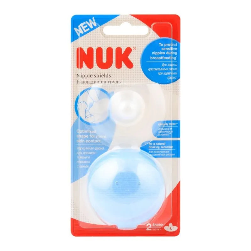 nuk nipple shields, large, 2 pack, 10721314 main image