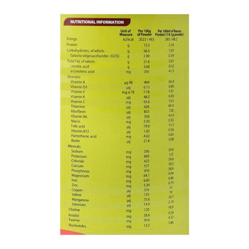 nutrafil 2, stage 2, follow on formula, 400g, tin image4