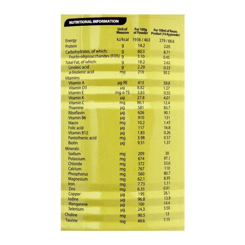 nutrafil stage 3, growing up formula, 400g image3