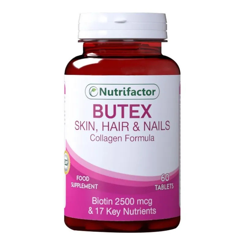 nutrifactor butex skin, hair & nails food supplement, 60 tablets main image