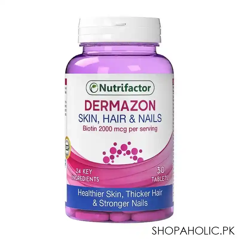 nutrifactor dermazon skin, hair & nails food supplement, 30 tablets main image