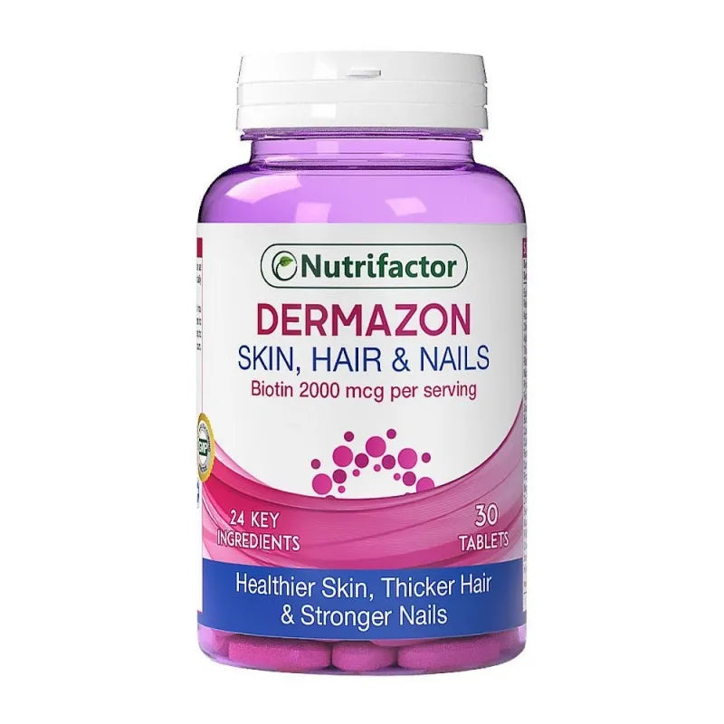 nutrifactor dermazon skin, hair & nails food supplement, 30 tablets main image