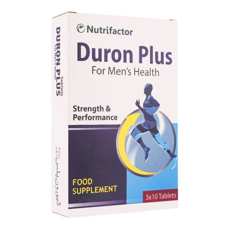 nutrifactor duron plus men's health food supplement, 30 tablets main image