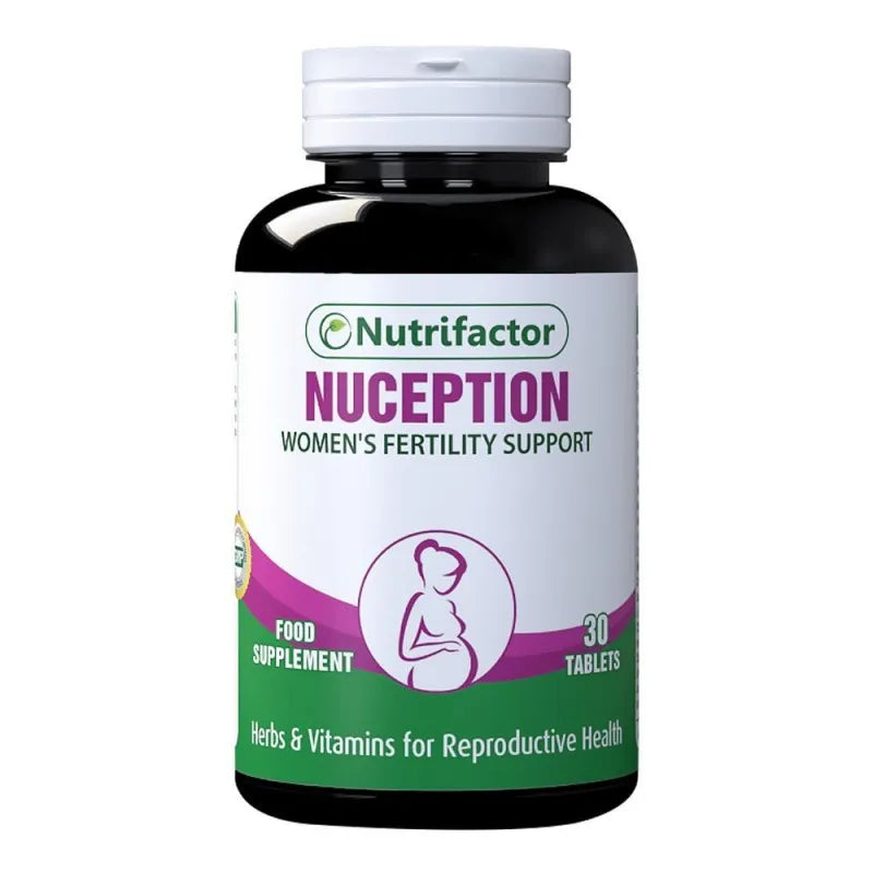 nutrifactor nuception women's fertility food supplement, 30 tablets main image