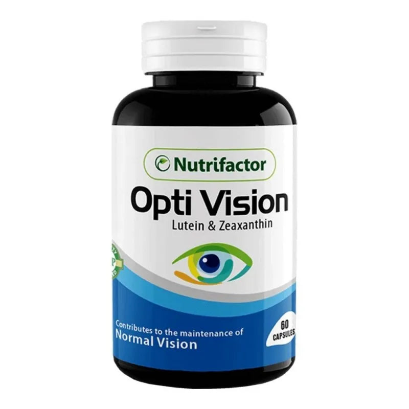 nutrifactor opti vision lutein & zeaxanthin food supplement, 60 capsules main image