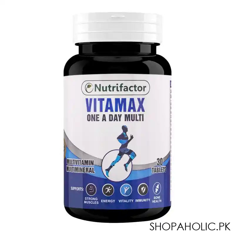 Nutrifactor Vitamax One A Day Multivitamin Food Supplement, 30 Tablets - Main Image