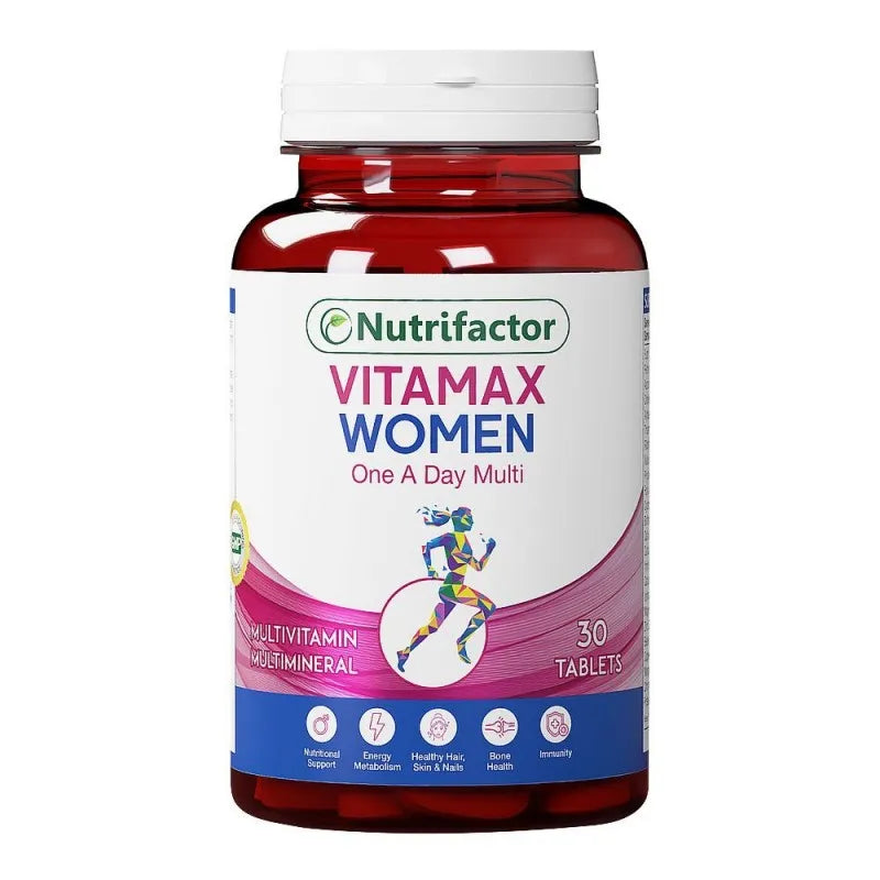 nutrifactor vitamax women one a day multivitamin food supplement, 30 tablets main image