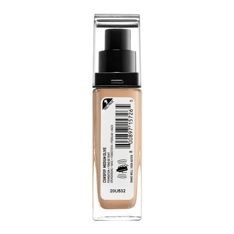 nyx can't stop won't stop 24hr full coverage foundation, medium olive image3