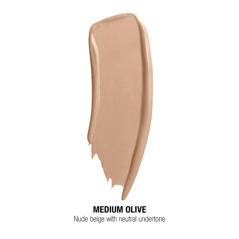 nyx can't stop won't stop 24hr full coverage foundation, medium olive image4