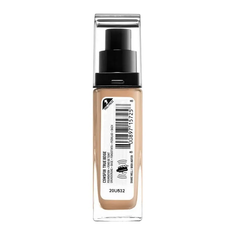 nyx can't stop won't stop 24hr full coverage foundation, true beige image3