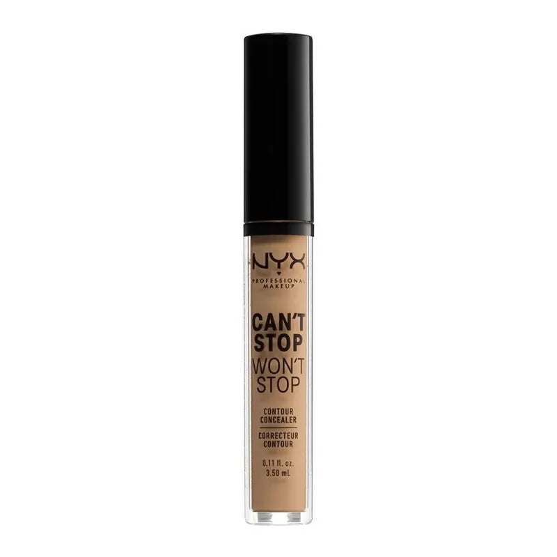 nyx can't stop won't stop contour concealer, caramel image2