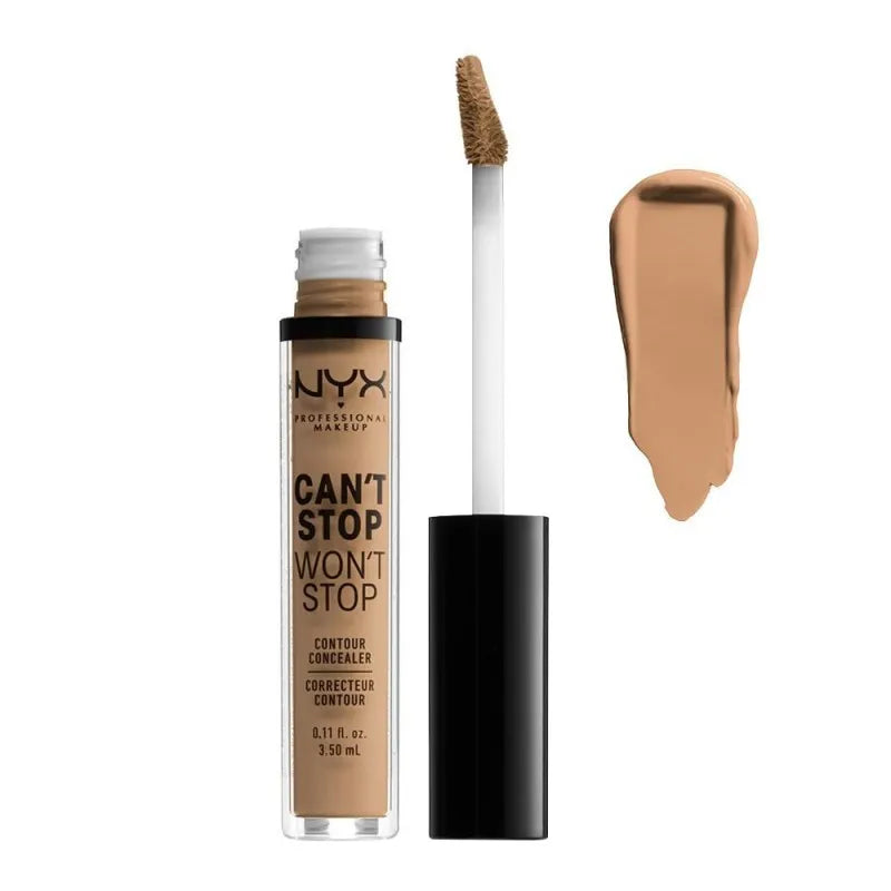 nyx can't stop won't stop contour concealer, caramel main image