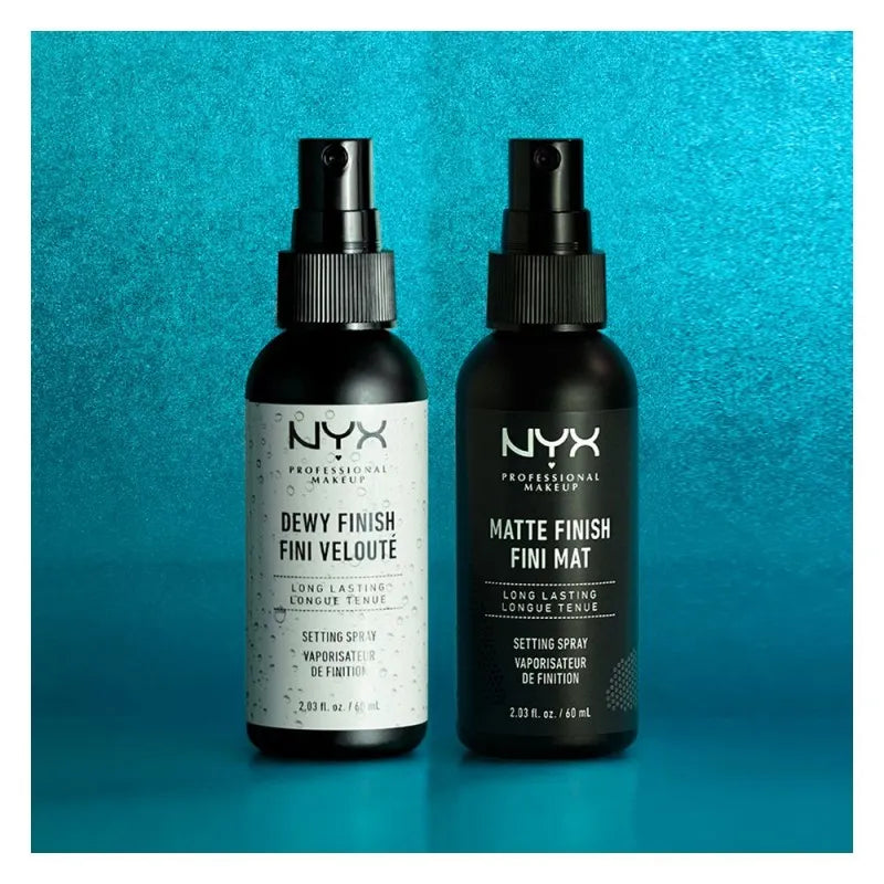 nyx makeup setting spray 02, dewy finish long lasting image3