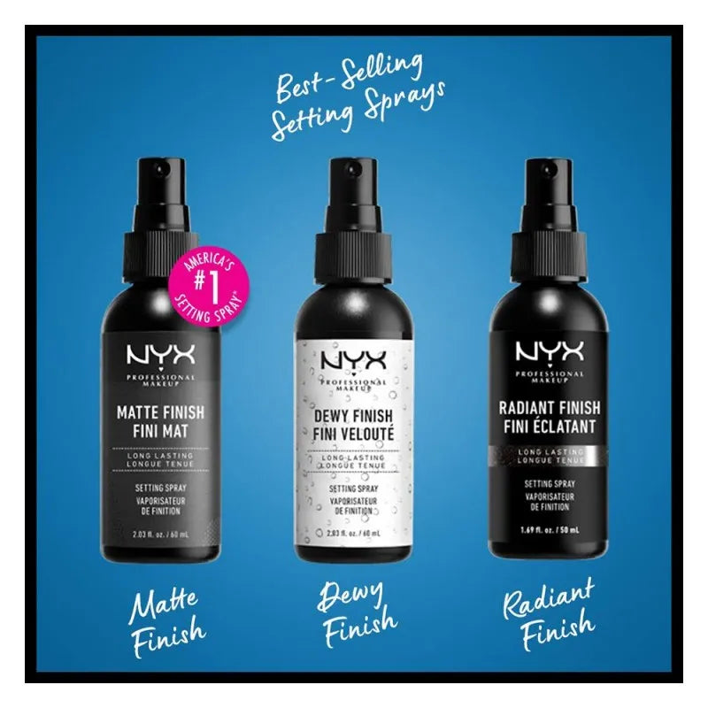 nyx makeup setting spray 02, dewy finish long lasting image7