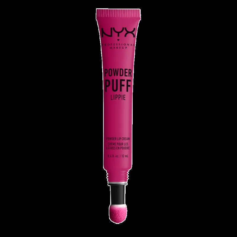 nyx powder puff lippie lip cream, teenage dreams image2