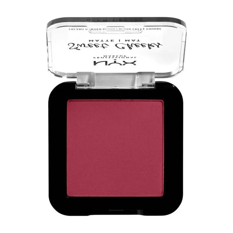 nyx sweet cheeks creamy powder matte blush, risky business main image