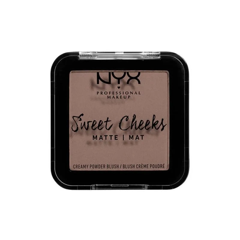 nyx sweet cheeks creamy powder matte blush, so taupe image2