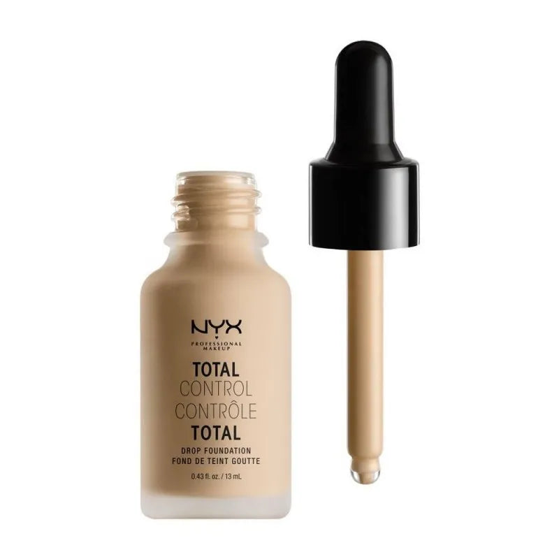 nyx total control drop foundation, nude image2