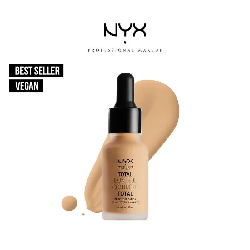 nyx total control drop foundation, true beige main image