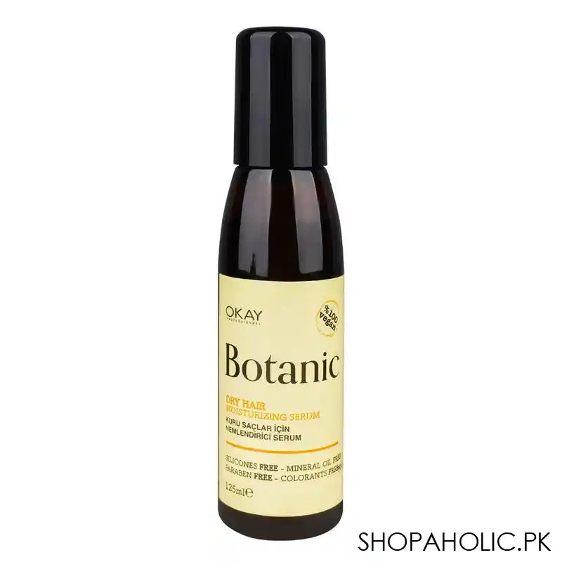 Okay Professionel Botanic Dry Hair Moisturizing Serum, Vegan, Paraben Free, 125ml - Main Image