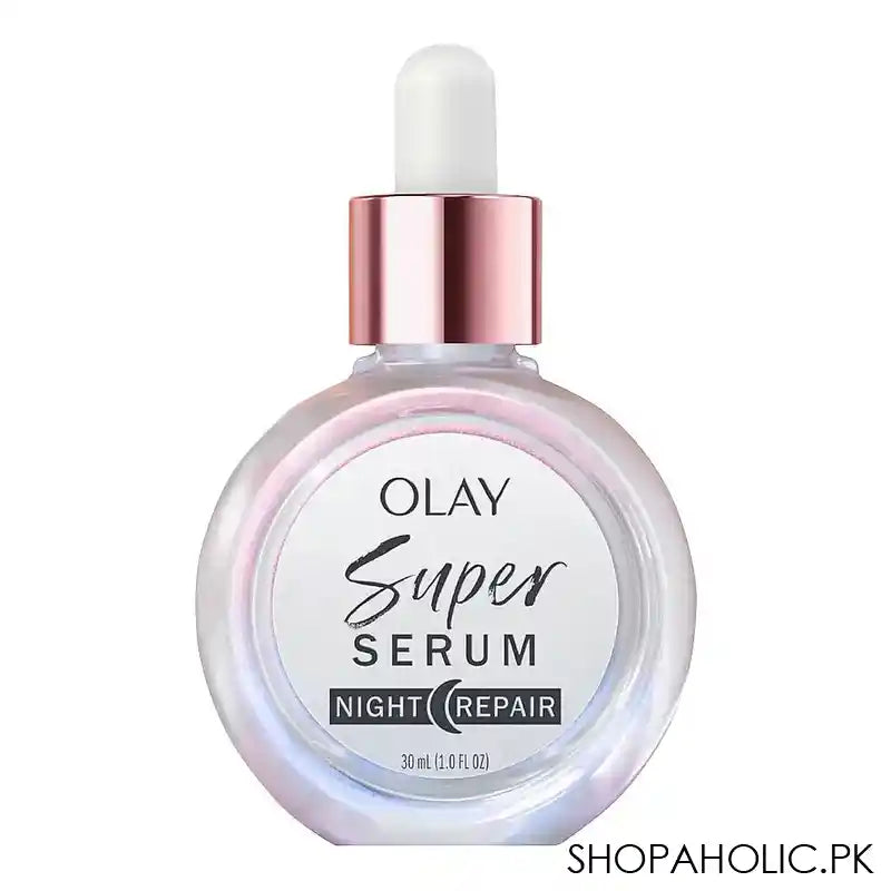 Olay 5in1 Benefit Night Repair Super Serum With Niacinamide, Glycerin, Peptide, Salicylic & Lactic Acid, 30ml - Main Image