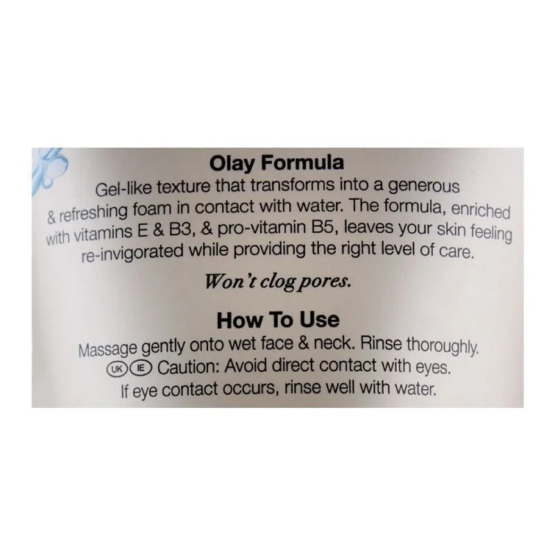 olay cleanse foaming cleansing jelly, normal skin, 150ml image3