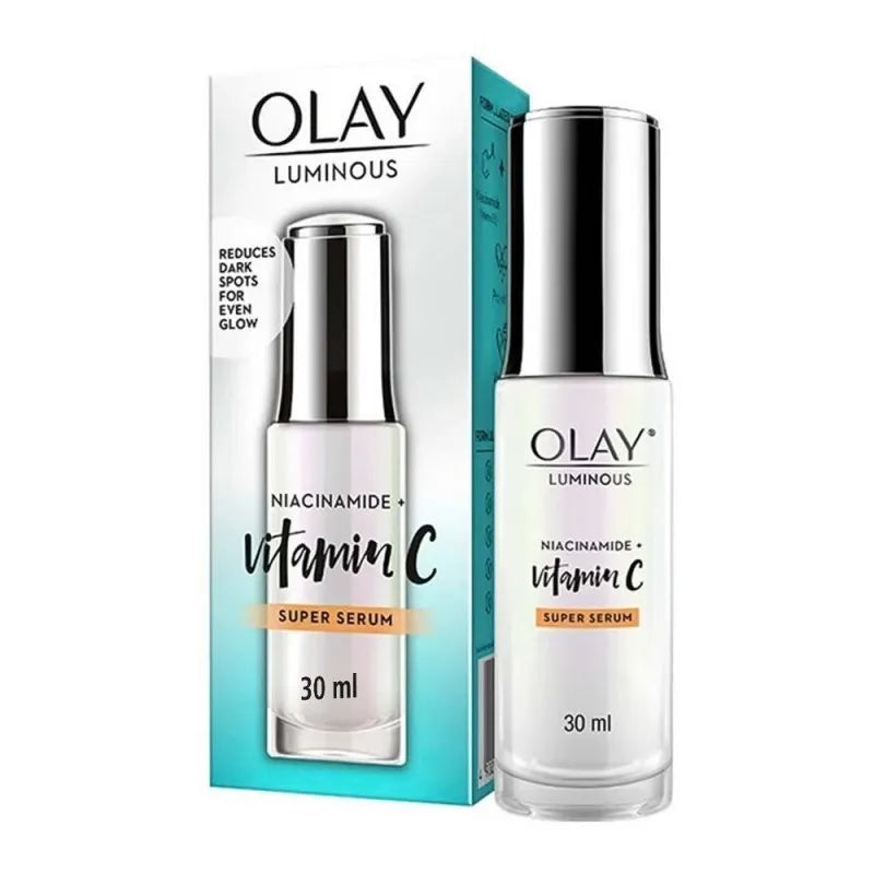 olay luminous niacinamide + vitamin c super serum, 30ml main image