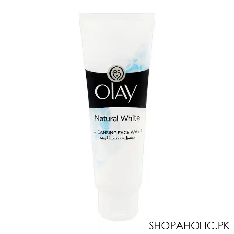 Olay Natural White Cleansing Face Wash, 100g - Main Image