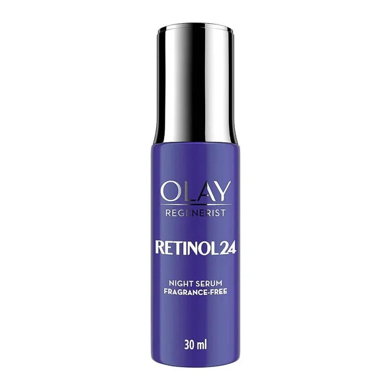 olay regenerist retinol 24 night serum, fragrance free, 30ml main image