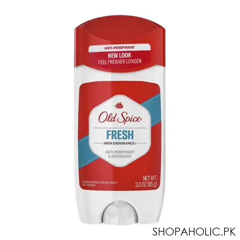 old spice fresh high endurance antiperspirant & deodorant stick, for men, 85g main image