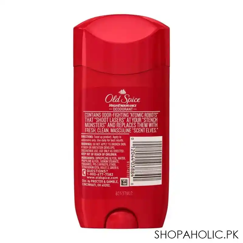 old spice fresh high endurance deodorant stick for men, 85g image2