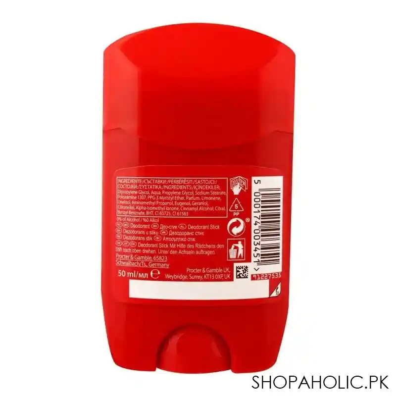 old spice original deodorant stick, for men, 50ml image2