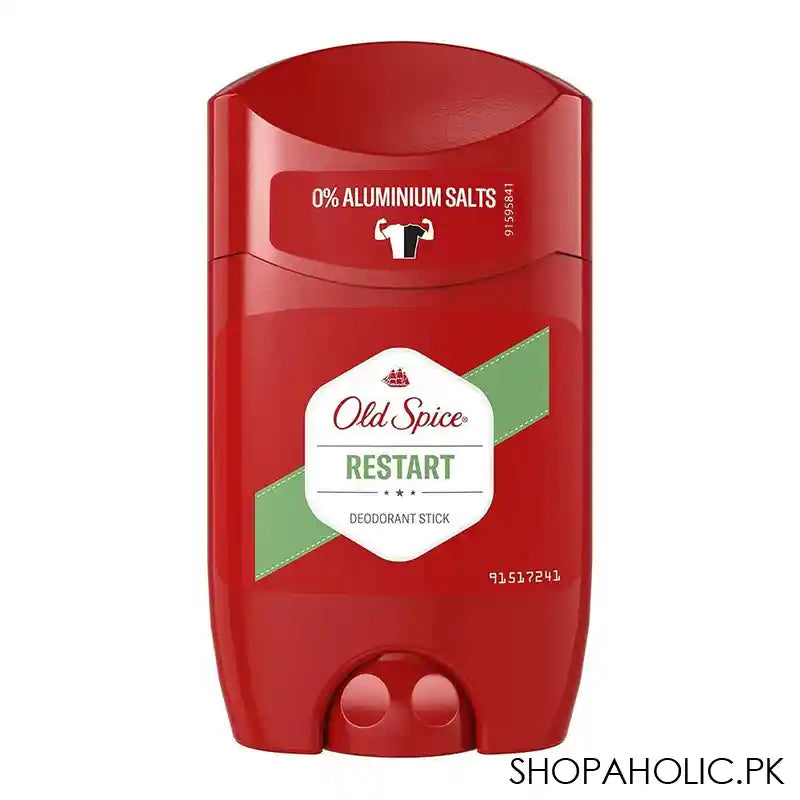 Old Spice Restart, 0% Aluminium Salts Deodorant Stick, For Men, 50ml - Main Image