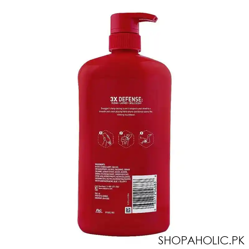 old spice swagger scent of cedarwood body wash, 887ml image2