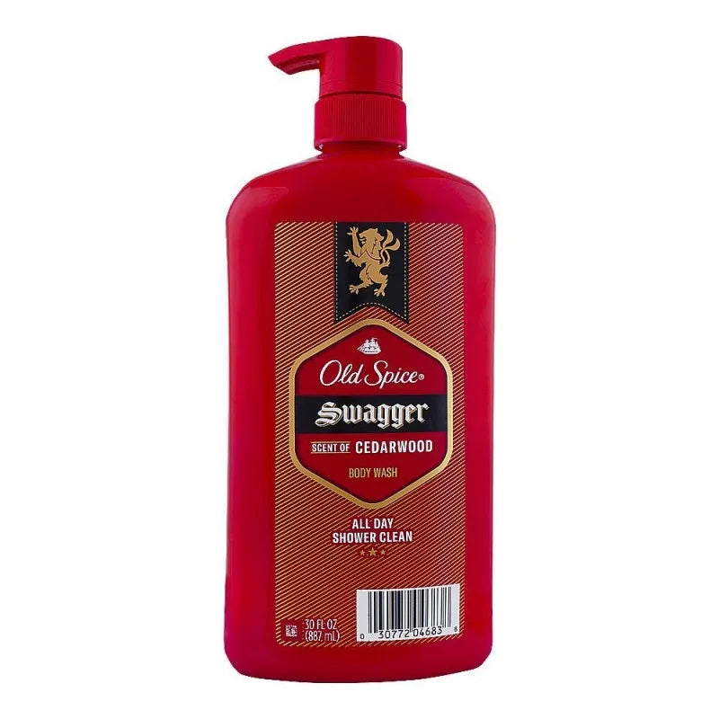 old spice swagger scent of cedarwood body wash, 887ml main image