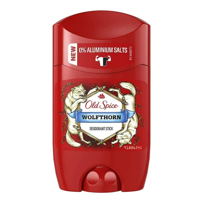 old spice wolfthorn, 0% aluminium salts deodorant stick, for men, 50ml main image