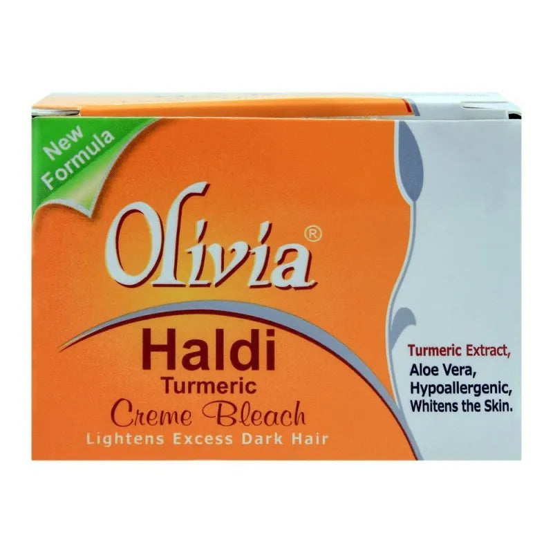 olivia cream bleach, haldi turmeric, 17ml image2