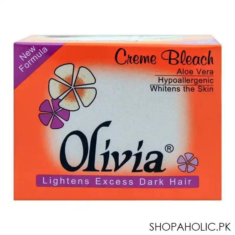 olivia creme bleach, aloe vera, 30ml image2