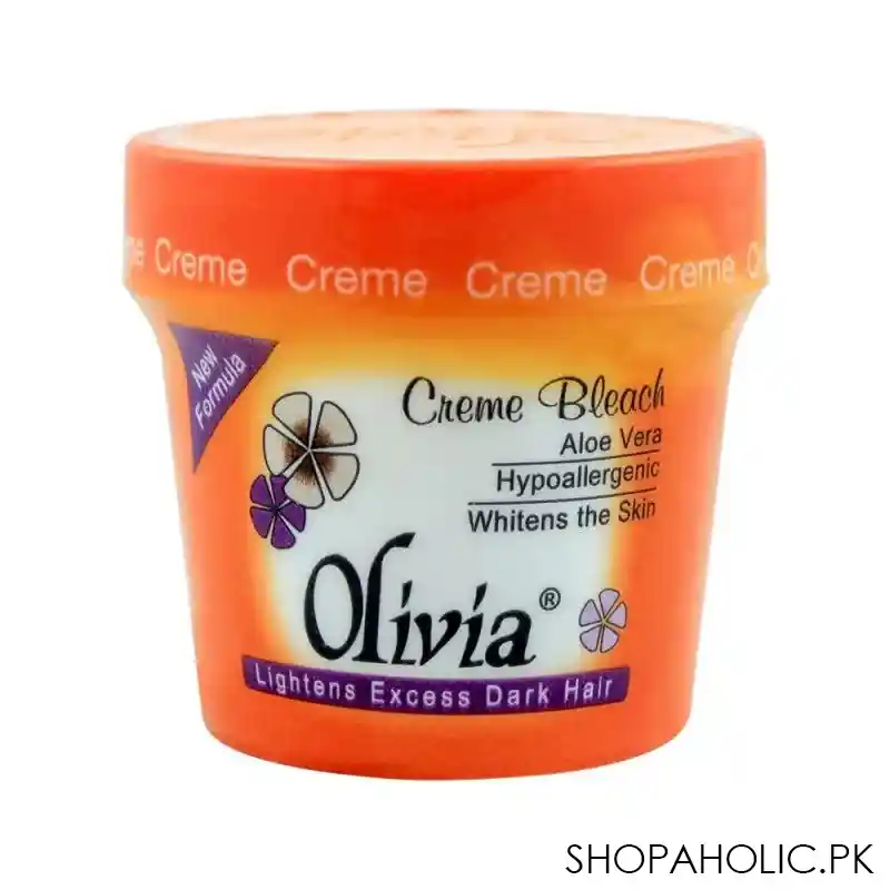 olivia creme bleach, aloe vera, 30ml main image