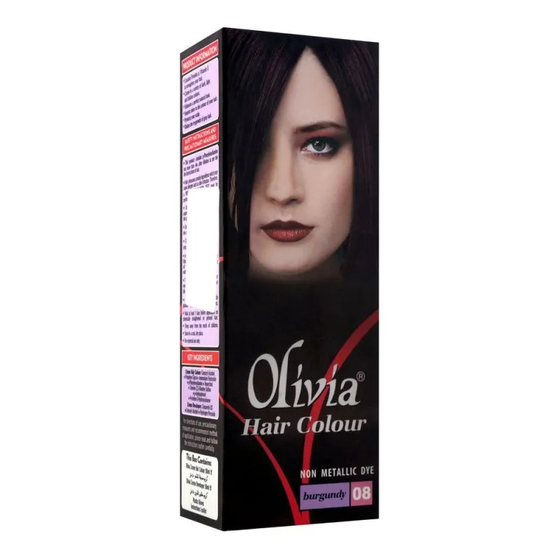 olivia hair colour, 08 burgundy main image