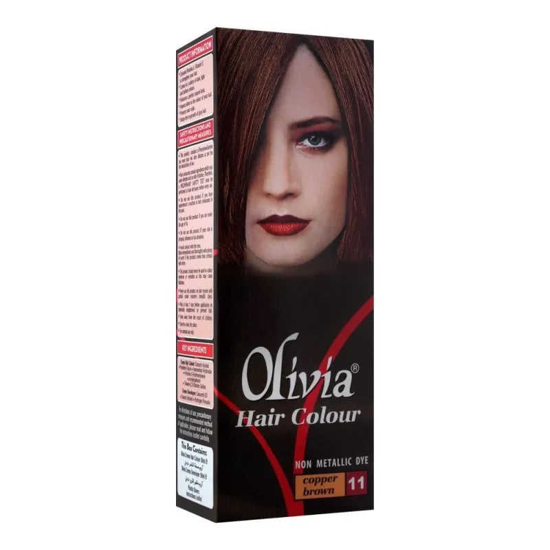 olivia hair colour, 11 copper brown main image