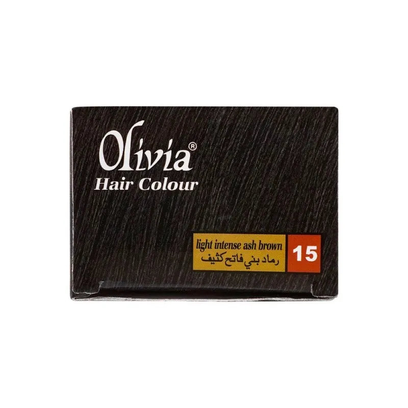 olivia hair colour, 15, light intense ash brown image5