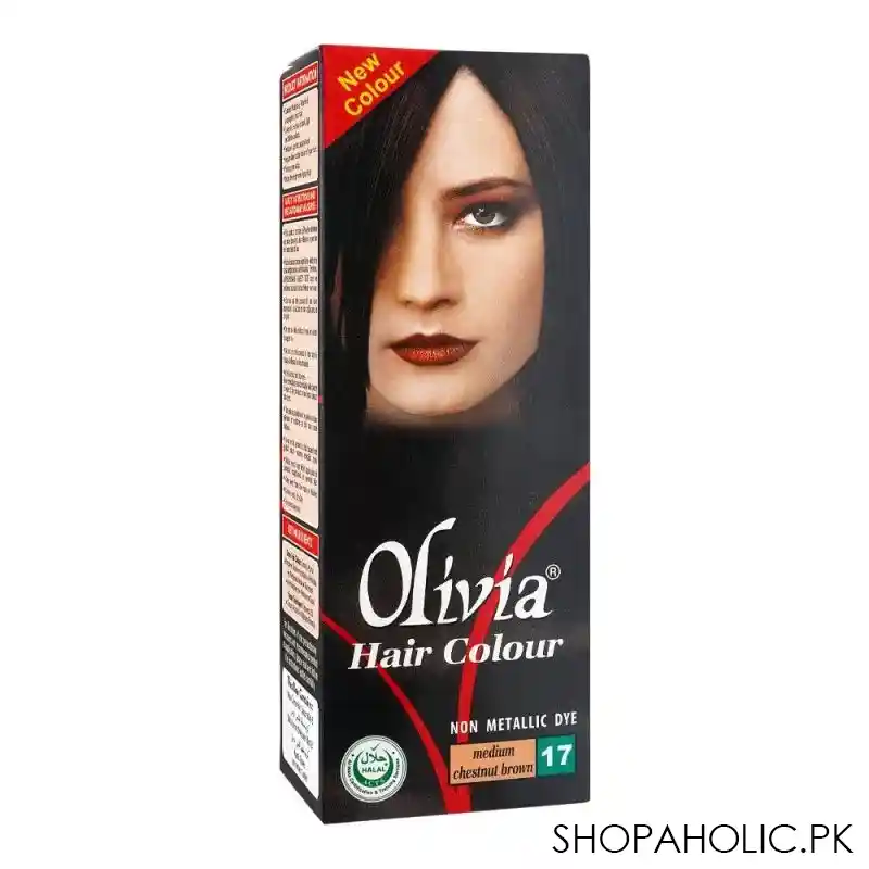 olivia hair colour, 17 medium chestnut brown main image