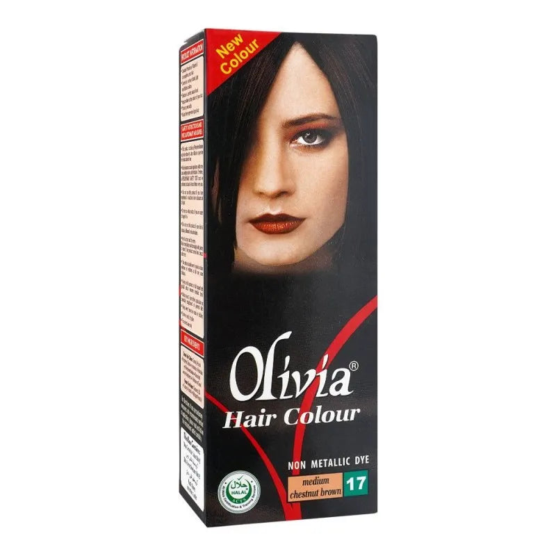 olivia hair colour, 17 medium chestnut brown main image