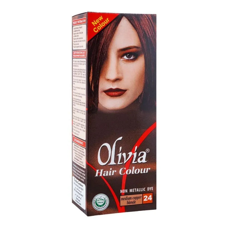 olivia hair colour, 24, medium copper blonde main image