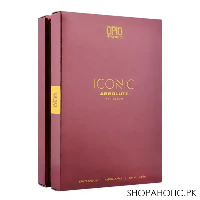 opio iconic absolute pour homme eau de parfum, fragrance for men, 100ml image2